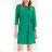 Kleid Elegant 3/4 Langarm Damen Übergröße (2XL/3XL ONE SIZE) ITALIAN FASHION IMWT23230