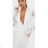 Sommerkleid Langarm geblümte Damen (UNI S / L) ITALIAN FASHION IMK20150