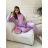 Damen-Set aus Langarm-Sweatshirt und Trainingsanzug (Einheitsgröße S/M) ITALIAN FASHION IMWD23238