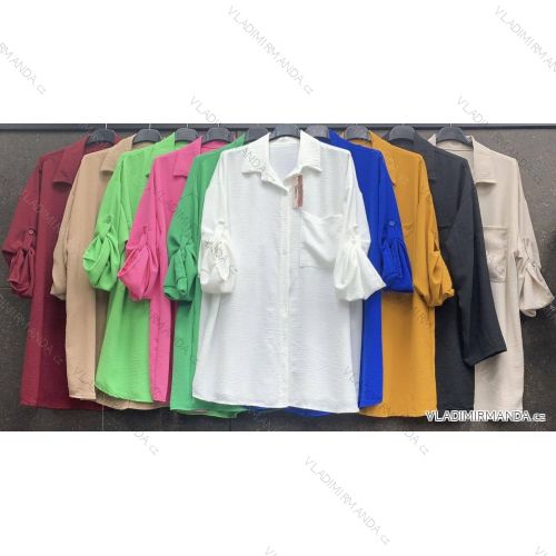 T-Shirt Kurzarm Frauen (UNI S / L) ITALIENISCHE MODE IMK20128