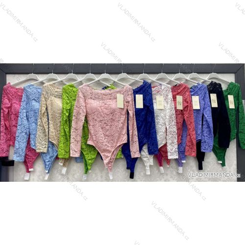 Body langarm Damen (S / M ONE SIZE) ITALIAN FASHION IMWG216596