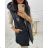 Langes, dehnbares, ärmelloses Sommerkleid für Damen (S / M / L ONE SIZE) ITALIAN FASHION IMWC222492