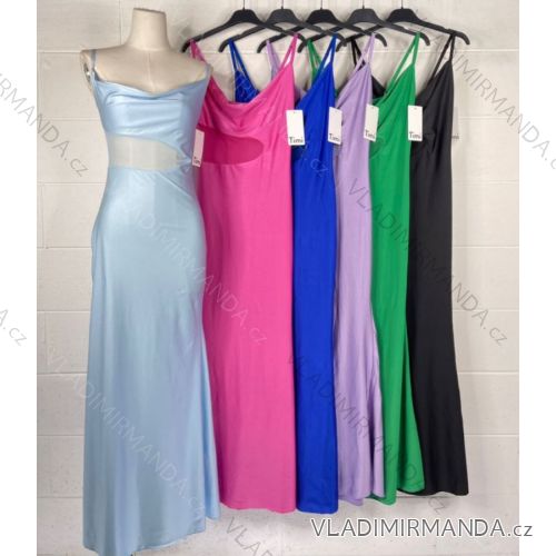 Langes, elegantes, trägerloses Damenkleid (Einheitsgröße S/M) ITALIAN FASHION IMPBB23A11676