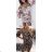 Kleid mit 3/4 Ärmeltasche für Damen (uni sl) ITALIAN Fashion IM3181746