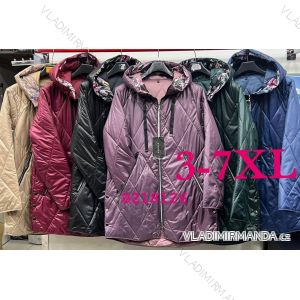 Damen-Frühlings-Kapuzenjacke in Übergröße (3XL-7XL) POLISH FASHION PMLB23B218126