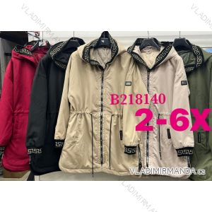 Damen-Frühlings-Kapuzenjacke in Übergröße (2XL-6XL) POLISH FASHION PMLB23B218140