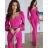 Set aus eleganten Hosen und Langarm-Top für Damen (Einheitsgröße S/M) ITALIAN FASHION IMPGM2323107/23610
