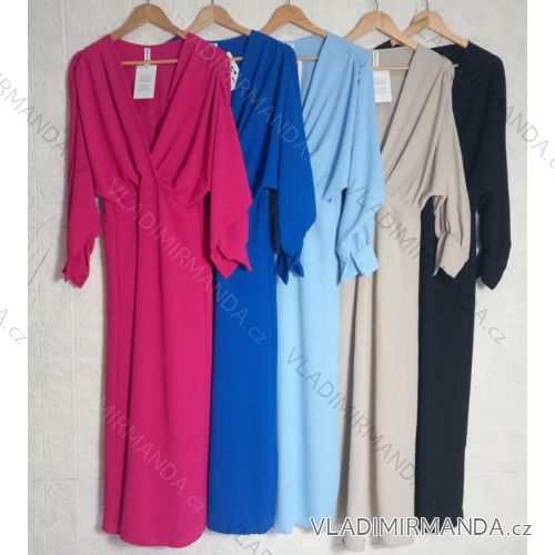 Langarmkleid für Damen (S/M EINHEITSGRÖSSE) ITALIAN FASHION IMPGM2310042
