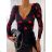 Elegantes trägerloses Minikleid für Damen (S / M ONE SIZE) ITALIAN FASHION IMWD221538