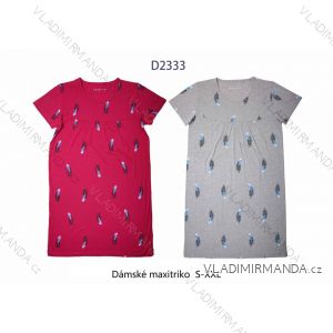Damen T-Shirt Maxi Kurzarm (S-2XL) WOLF D2333