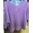 Schmaler Langarmpullover für Damen (S/M EINHEITSGRÖSSE) ITALIAN FASHION IMM22NM1236/DU neonpink