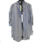 Elegantes langärmliges Kleid mit Gürtel für Damen (Einheitsgröße S/M) ITALIAN FASHION IMM23UN6139