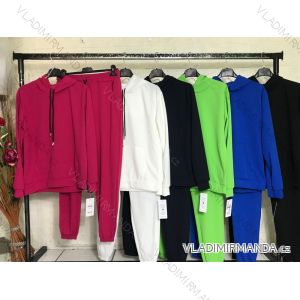 Langarm-Trainingsanzug und Sweatshirt-Set für Damen (Einheitsgröße S/M) ITALIAN FASHION IMPGM232116