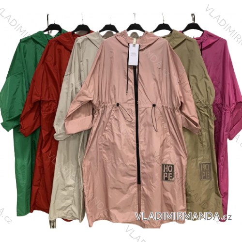 Erweiterte Kapuzenjacke für Damen in Übergröße (3XL/4XL ONE SIZE) ITALIAN FASHION IMC23145