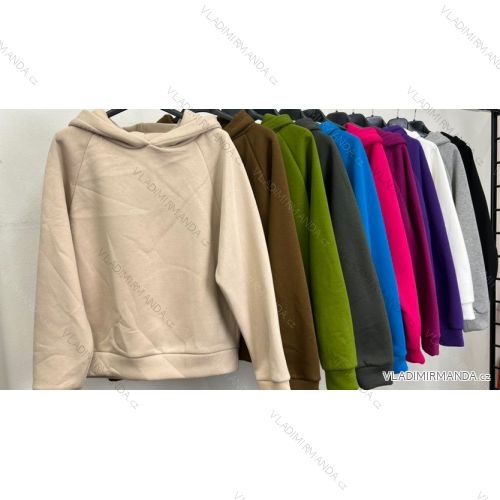 Langarm-Hoodie für Damen (Einheitsgröße S/M) ITALIAN FASHION IIMPLM23179600012