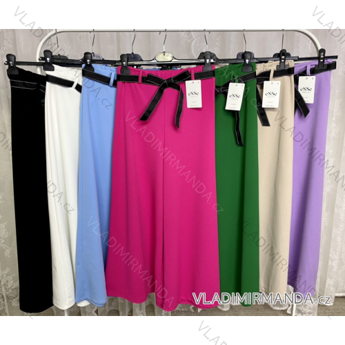 Lange Damenhose mit Gürtel (S/M EINHEITSGRÖSSE) ITALIAN FASHION IMPLP2386390065