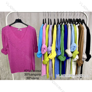 Damen-Tunika mit langen Ärmeln (Einheitsgröße S/M) ITALIAN FASHION IMPLP2320250065