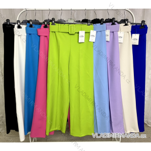 Lange Damenhose mit Gürtel (S/M EINHEITSGRÖSSE) ITALIAN FASHION IMPLP2371140090