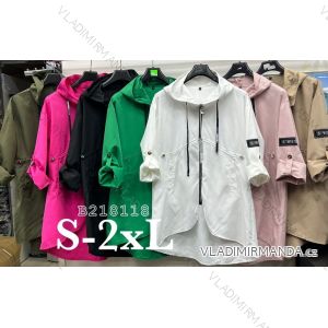 Erweiterte Frühlingsjacke mit Kapuze für Damen (S-2XL) POLISH FASHION PMLB23B218139