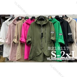 Erweiterte Frühlingsjacke mit Kapuze für Damen (S-2XL) POLISH FASHION PMLB23B218117