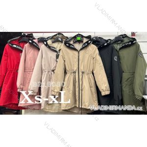 Erweiterte Frühlingsjacke mit Kapuze für Damen (XS-XL) POLISH FASHION PMLB23B218080