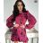 Damen-Sommer-Langarmkleid (S/M ONE SIZE) ITALIAN FASHION IMWGS23175