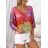 Schmaler Oversize-Langarmpullover für Damen (S/M ONE SIZE) ITALIAN FASHION IMWGM23439
