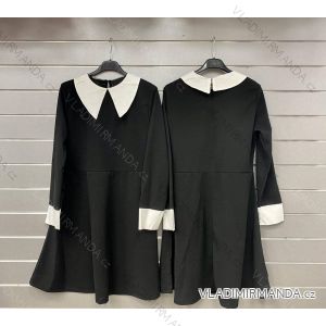 Damen-Langarmkleid Wednesday (S/M EINHEITSGRÖSSE) ITALIAN FASHION LIMWGS23563