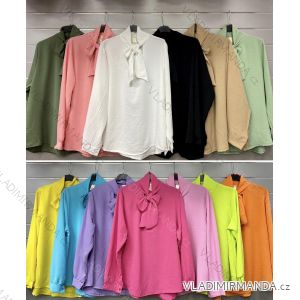 Elegante Langarmbluse für Damen (Einheitsgröße S/M) ITALIAN FASHION IMWG23486