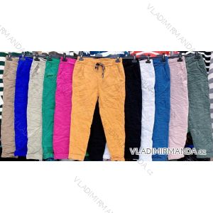 Lange Stretchhose für Damen (S/M EINHEITSGRÖSSE) ITALIAN FASHION IMWA23498
