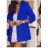 Elegantes Hemd Langarm Damen Kleid (S / M ONE SIZE) ITALIAN FASHION IMWY21734