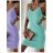 Trägerloses Sommerkleid für Damen (Einheitsgröße S/M) ITALIAN FASHION IMWB23092