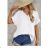 Kurzarm-Tunika für Damen (Einheitsgröße S/M/L) ITALIAN FASHION IMWB23110