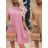 Kurzärmliges Sommerkleid für Damen (S / M ONE SIZE) ITALIAN FASHION IMWB22017