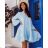 Damen-Langarmkleid (S/M EINHEITSGRÖSSE) ITALIAN FASHION IMPGM234563