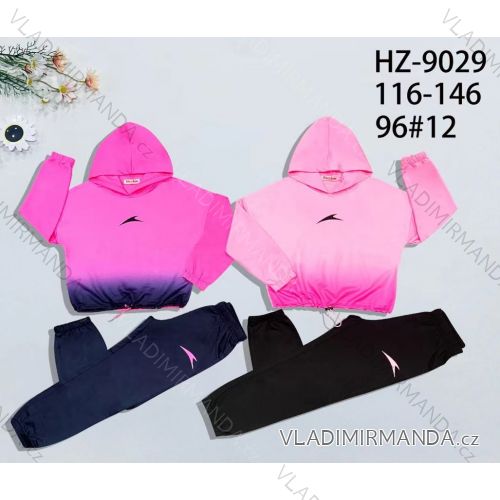 Hoodie- und Trainingsanzug-Set für Kinder, Teenager, Mädchen (116-146) ACTIVE SPORT ACT23HZ-9029