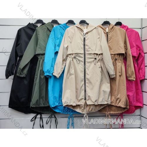 Damen-Langarmjacke aus schmalem Lammfell mit Kapuze (S/M Einheitsgröße) ITALIAN FASHION IMWP23016