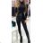 Kleid mit Knöpfen und geknöpften Damen (uni s-m) ITALIAN FASHION IM2203948