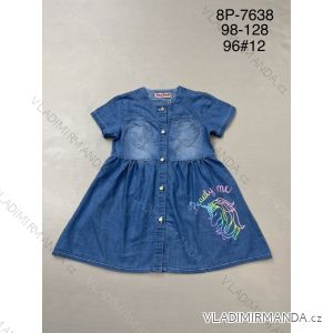 Jeanskleid Kurzarm Kinder Mädchen (98-128) ACTIVE SPORT ACT238P-7638