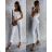 Langer trägerloser Overall für Damen (S/M EINHEITSGRÖSSE) ITALIAN FASHION IMPGM237775