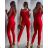 Langer trägerloser Overall für Damen (S/M EINHEITSGRÖSSE) ITALIAN FASHION IMPGM237775
