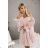 Damen-Carmen-Langarmkleid (S/M EINHEITSGRÖSSE) ITALIAN FASHION IMPGM236236