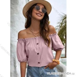 T-Shirt/Tunika Carmen Kurzarm Damen (S/M ONE SIZE) ITALIAN FASHION IMPGM233053