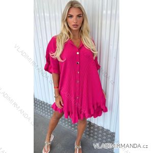 Kurzarmkleid für Damen (S/M EINHEITSGRÖSSE) ITALIAN FASHION IMPGM231762