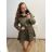 Kleid Oversize Kurzarm Damen (4XL/5XL ONE SIZE) ITALSKÁ MÓDA IM422026