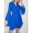 Elegantes Damenkleid mit langen Ärmeln (Einheitsgröße S/M) ITALIAN FASHION IMPBB23I749501