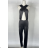 Ärmelloser langer Overall für Damen (Einheitsgröße S/M) ITALIAN FASHION IMPBB23A11702