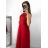 Langes ärmelloses Partykleid für Damen (S/M EINHEITSGRÖSSE) ITALIAN FASHION IMM238524/DU S/M rosa