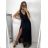 Langes Kleid für Frauen (UNI s-m) ITALIAN FASHION IMM20FL5620 S/M weiß