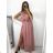 Langes Kleid für Frauen (UNI s-m) ITALIAN FASHION IMM20FL5620 S/M weiß